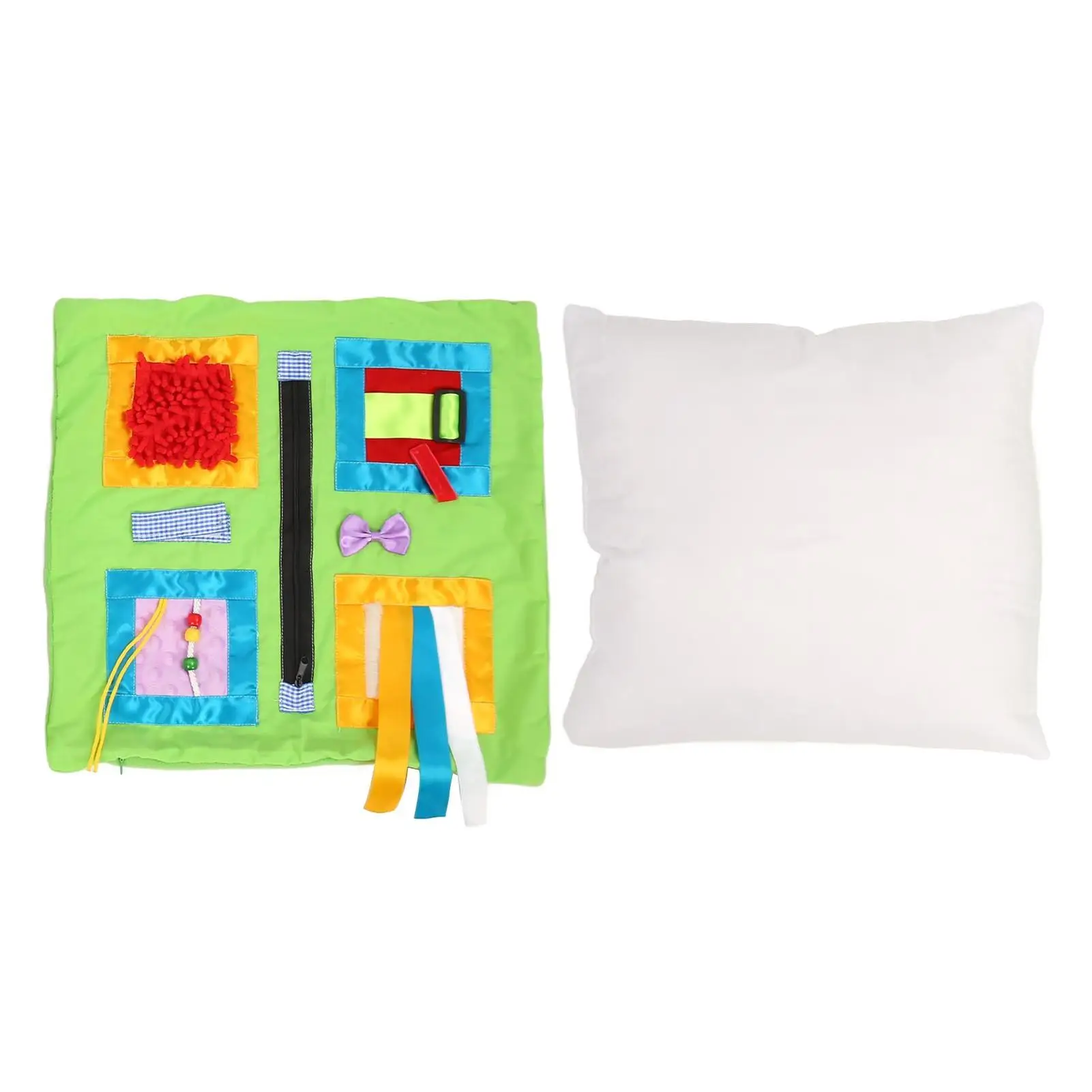 

Alzheimer's Sensory Activity Pillow Motor Skills Soft for travel Aid for elderly Multiple Difficulty Levels