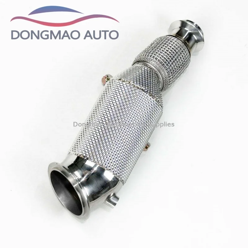 High flow stainless steel exhaust pipe suitable for BMW Z4 E89 2.0T N20, with insulation function, power upgrade