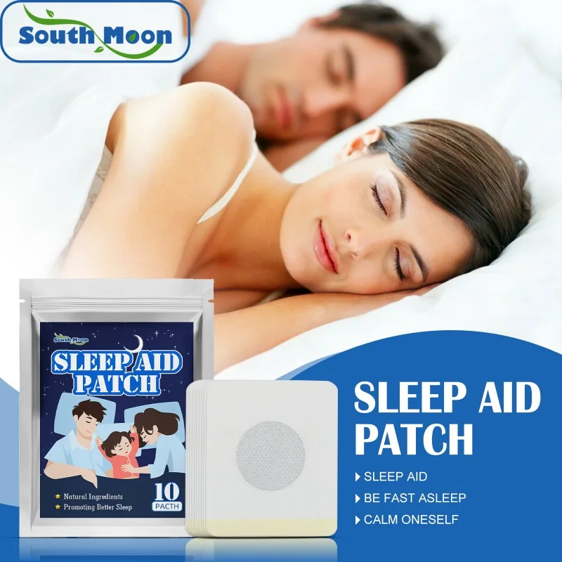 Sleep Aid Patch Helps Sleep Relieve Staying Up Late Improve Sleep Decompress Fatigue Acupuncture Point Natural-Sleep-Aid Patches