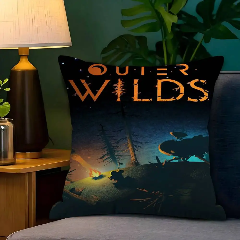 

Outer Wilds Pillow Cover Sofa Cushion Cover Home Room Decoration Children Gift