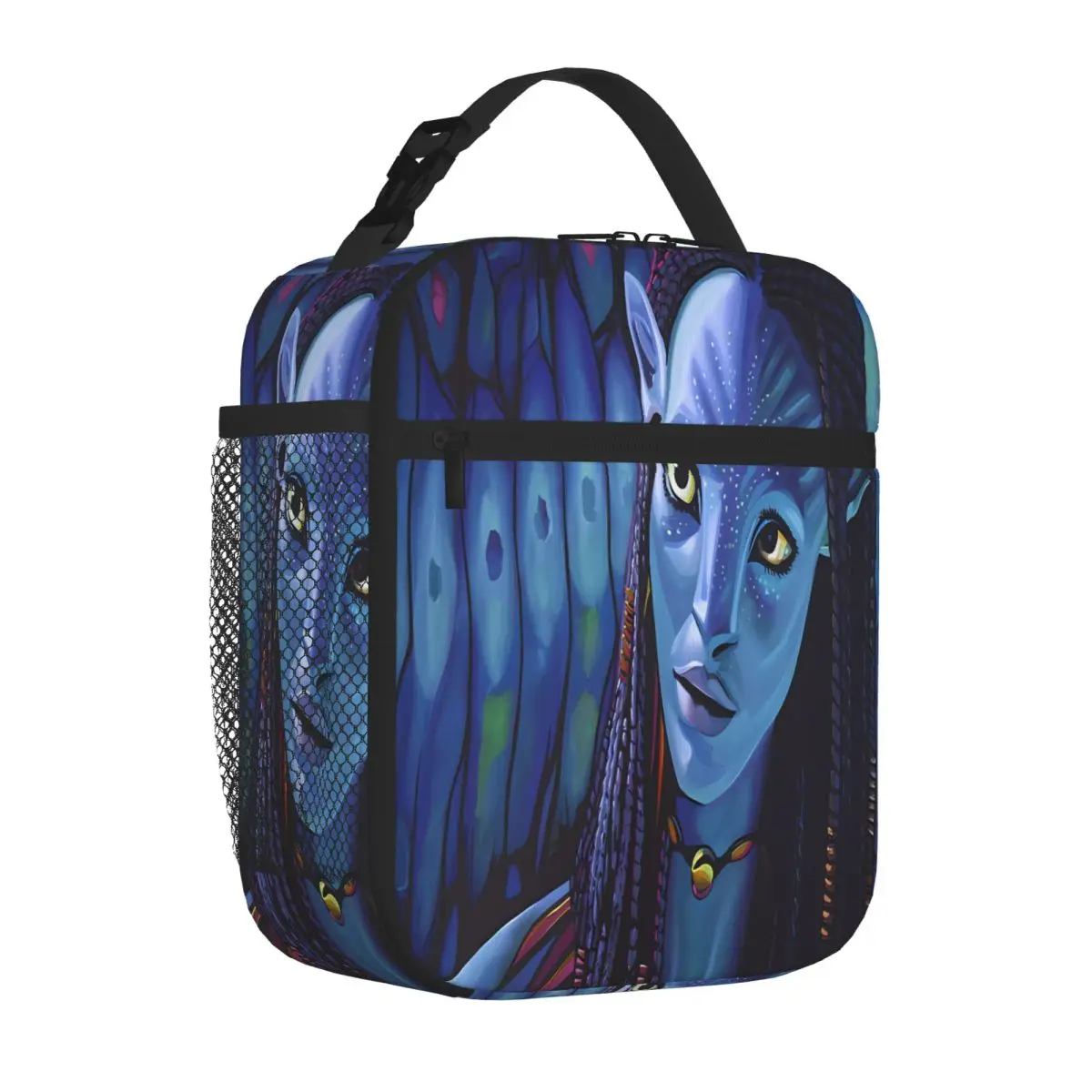 Bestselling Zoe Saldana In Avatar Paul Meijering Retro Compact Lunch Bag Business Travel Meal Insulated Lunch Bag