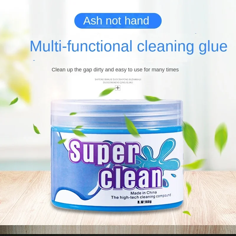 Car Cleaning Gel Slime for Cleaning Machine Auto Vent Magic Dust Remover Glue Computer Keyboard Dirt Cleaner Wash Interior