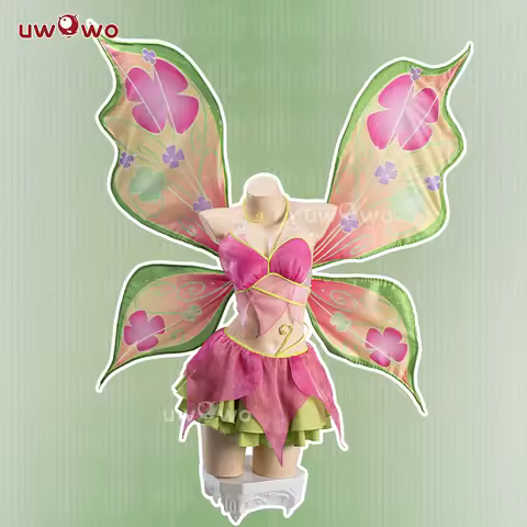 LAST BATCH UWOWO Flora Cosplay Anime Flora S4 Fairy Club Transformation Cosplay Costume S-3XL Halloween Costume