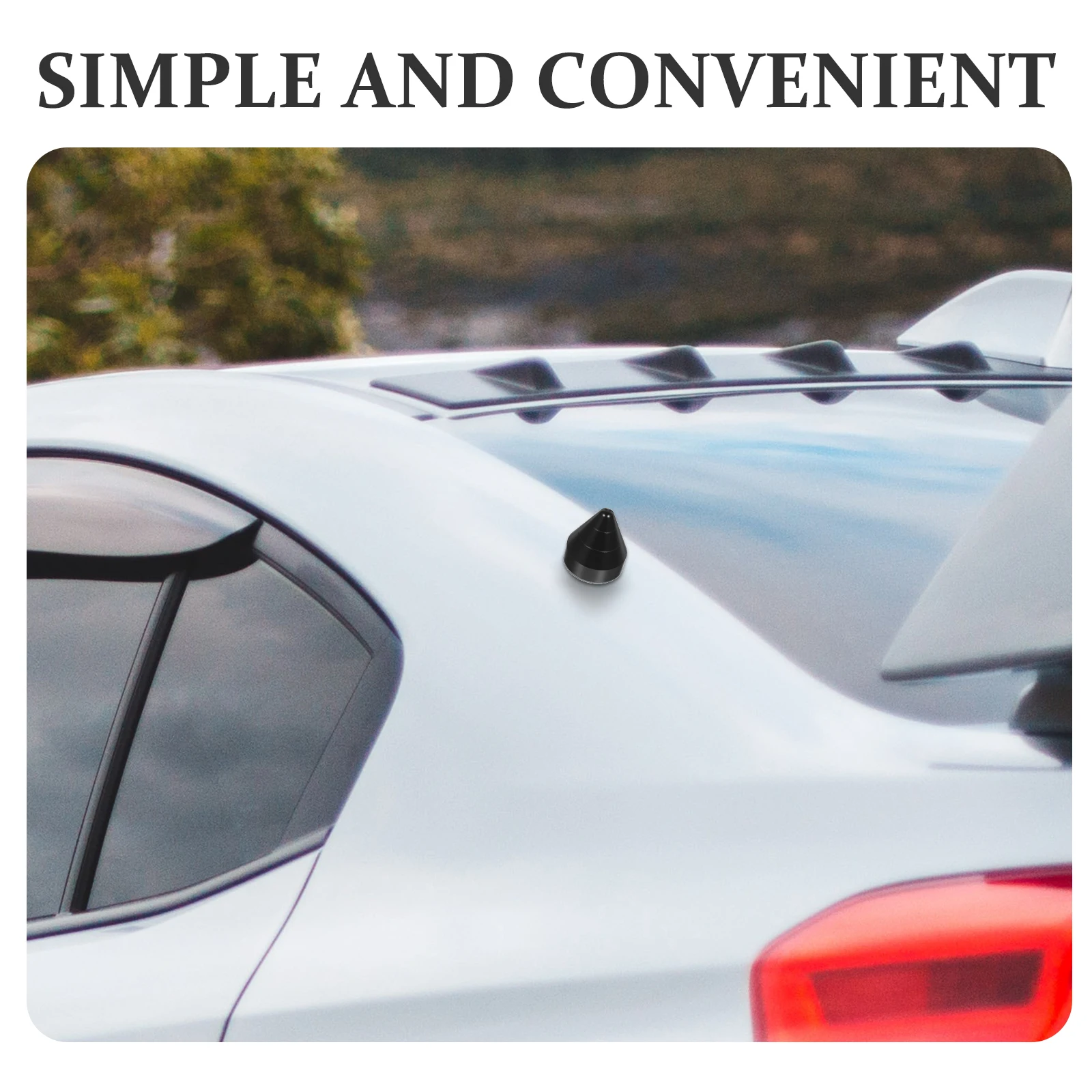 

Car Tail Cone Decoration Bumper Protector Strips Guards for Cars Accessories Rear