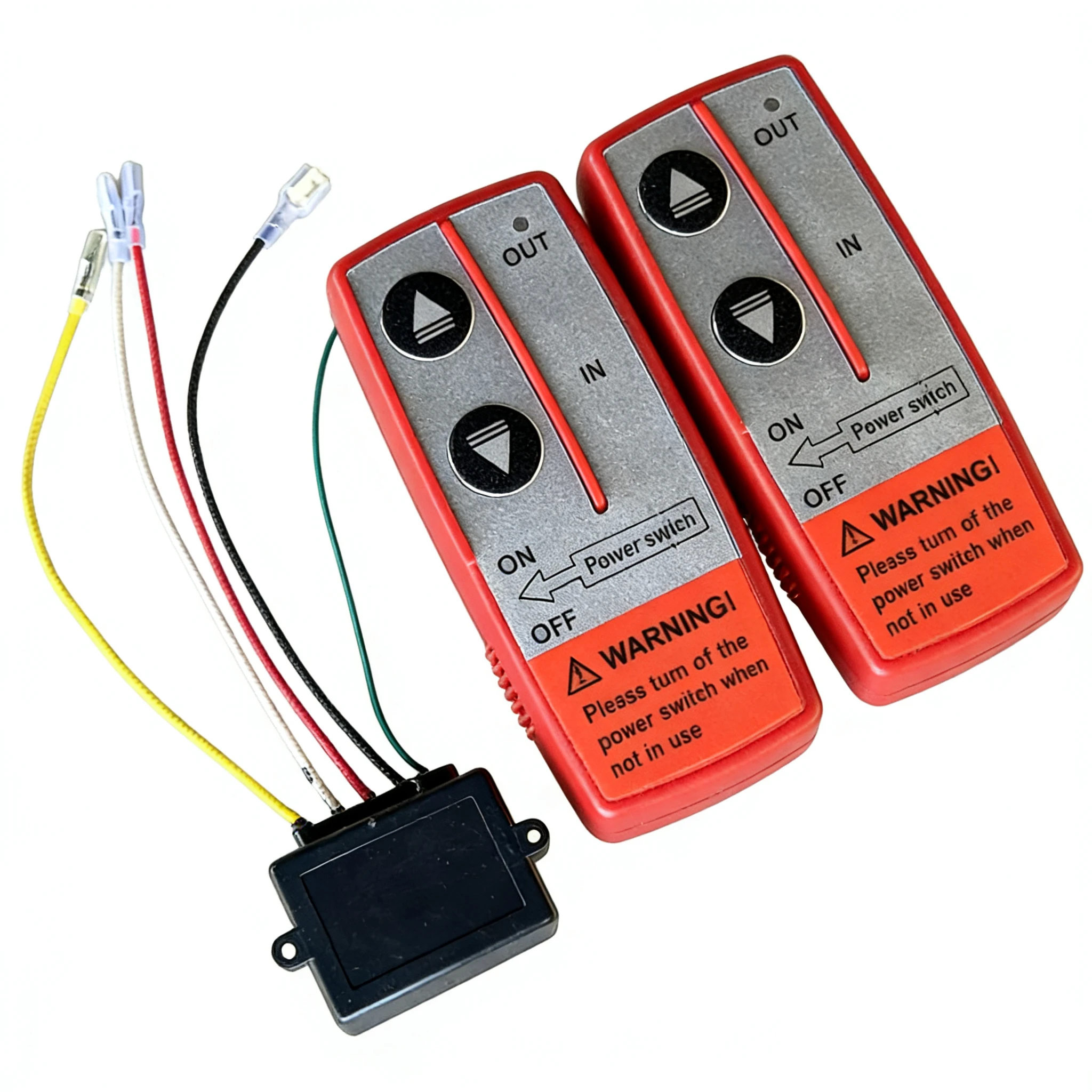 Wireless Handset Switch Controller Winch Remote Control System 12V For Jeep Off-road ATV Universal For Recovery Tow Truck