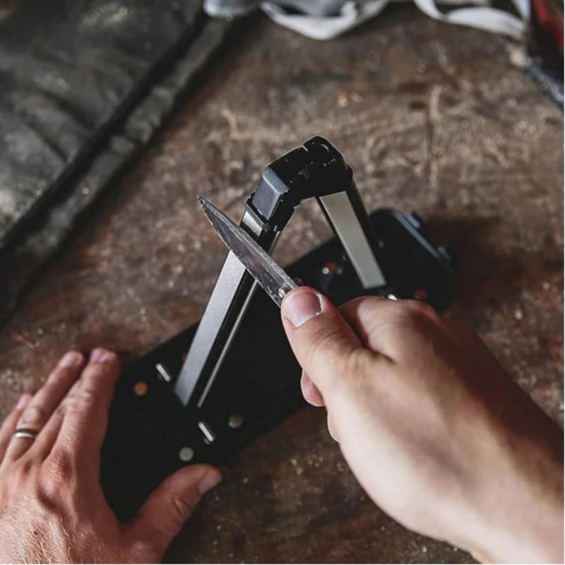 Angle Fixed Knife Sharpener Professional Sharpening Stone Kitchen Grinding System Diamond Honing Woodworking Whetstone Tools