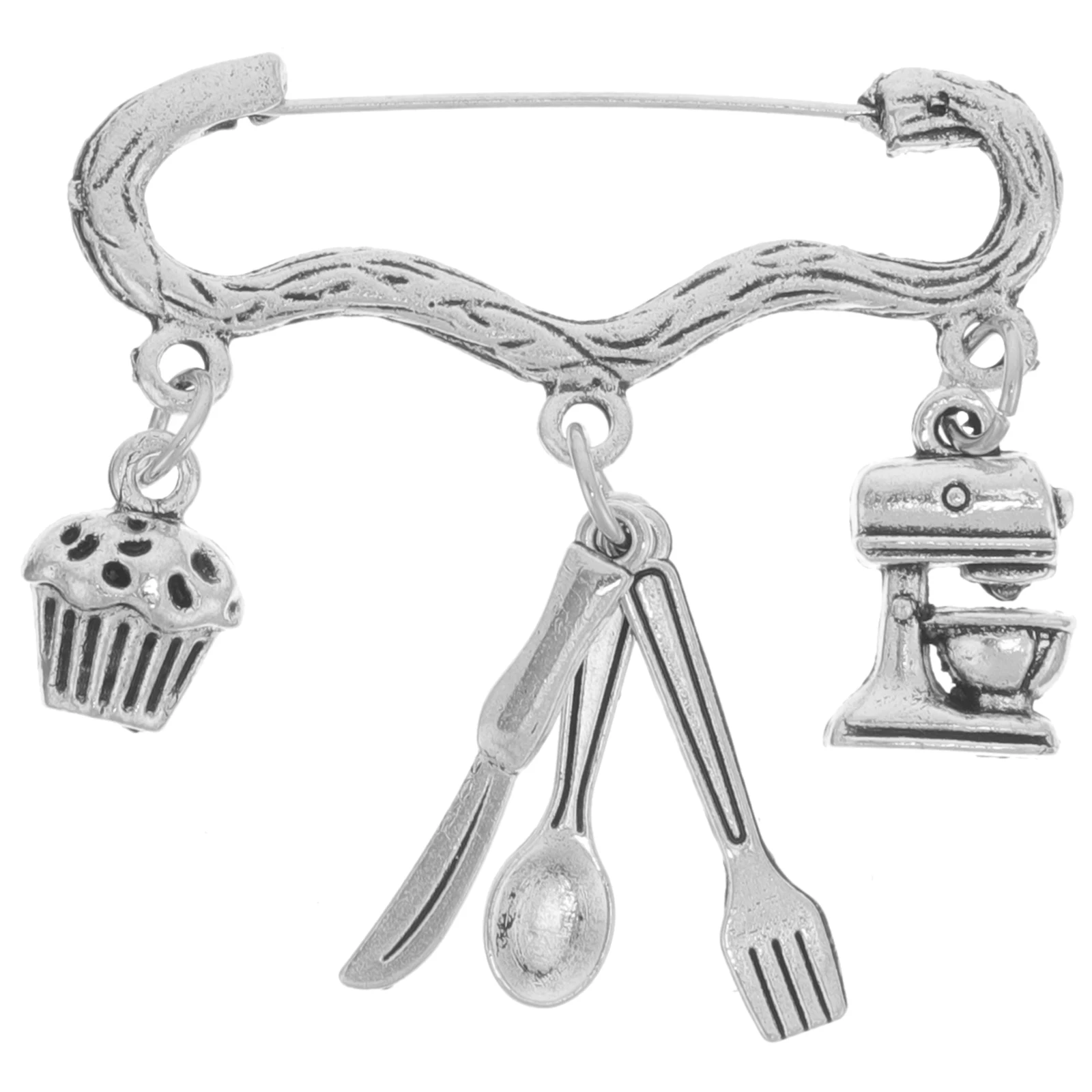 

Baking Brooch Cake Maker Lover Pins Zinc Alloy Brooch Pin For Women Fashion Gifts Bakers Chef Jewelry Decorative Hat Pin