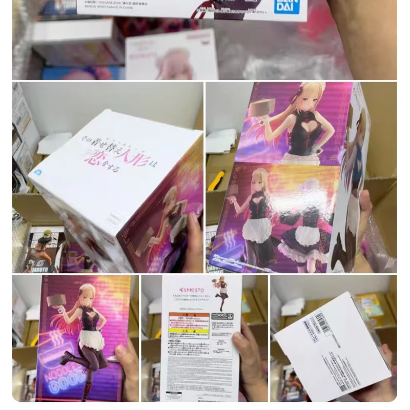 

Genuine BANDAI BANPRESTO My Dress Up Darling SPRESTO Inui Sajuna Kitagawa Marin Anime Character Model Collection Toys Gifts