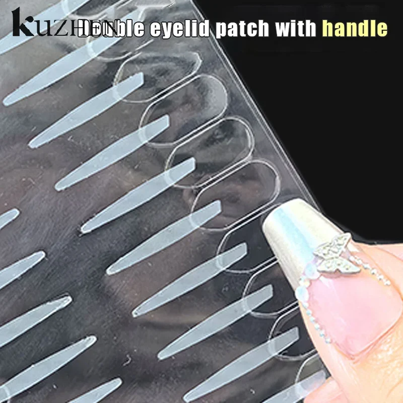 96/160/320 بقع ملصقات جفن مزدوج مع مقبض تحديد المواقع المساعدة الطبيعية غير مرئية طويلة الأمد تشكيل عيون كبيرة