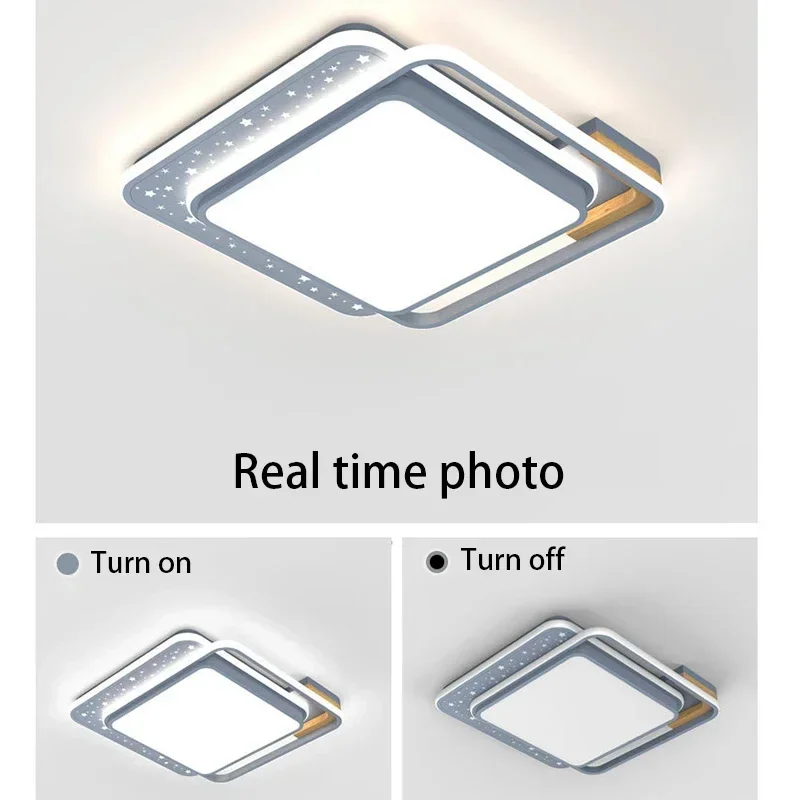 SANDYHA 2023 الشمال LED ضوء السقف ديكور المنزل الحديث غرفة نوم غرفة المعيشة تركيبة إضاءة تصميم جمالي أنيق الطاقة