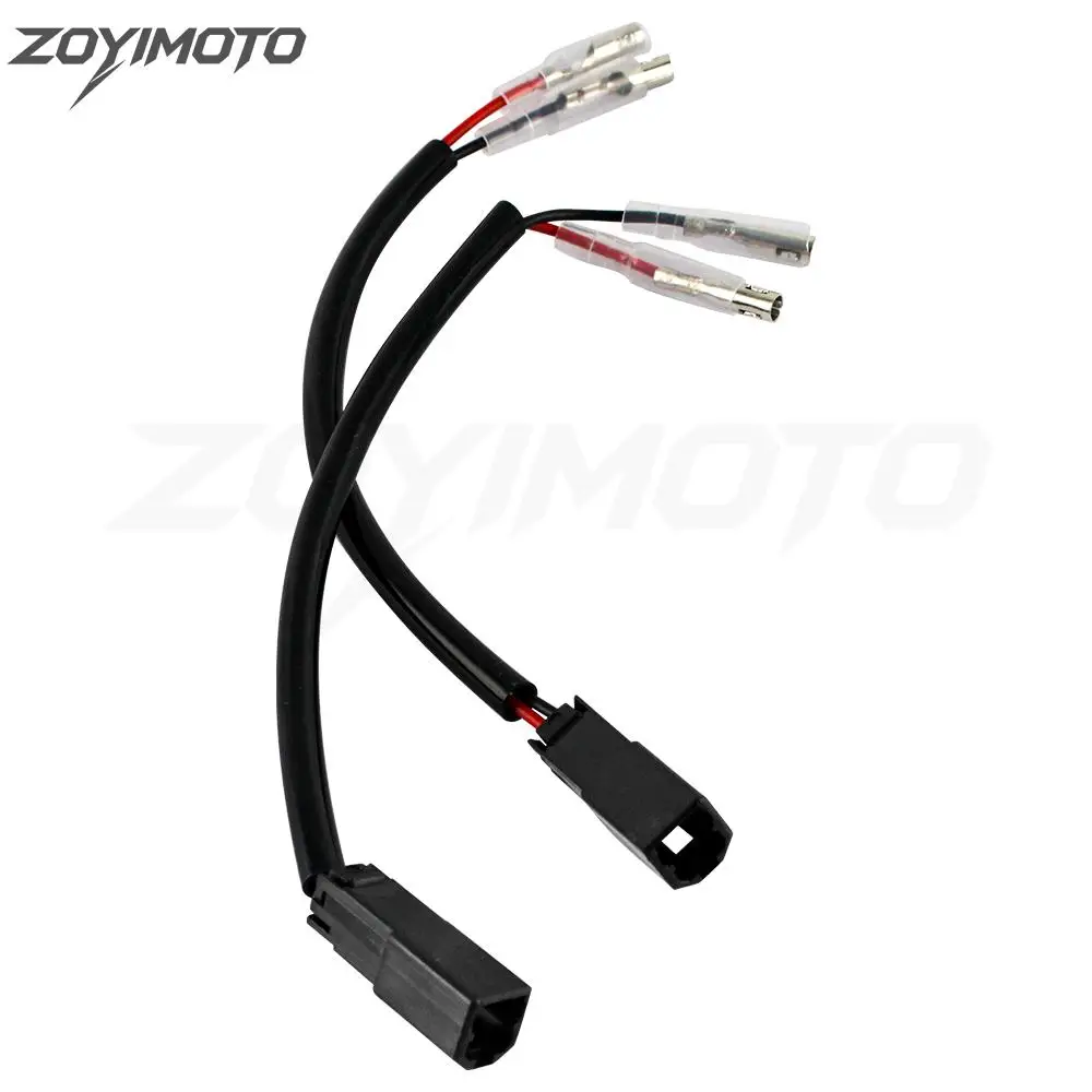 12V Motorcycle Turn Signal Wiring Harness Adapter Connector Plug Cable For Ducati 848 1198 2008-2011 1098 2007-2009 Rear