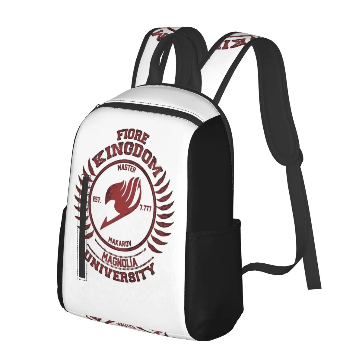 Fairy Tail Team Flag Student Backpack School Bag Hiking Travel Daypack for Men Women Bookbag Shoulder Bags
