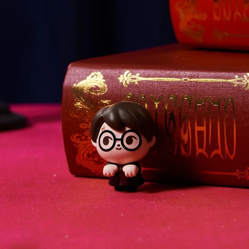 Harry Potter Serie Niedliche kleine Puppen Blind Box Gryffindor Hermine Ron Dumbledore Snape Modell Figur Cartoon Ornamente Spielzeug Geschenk