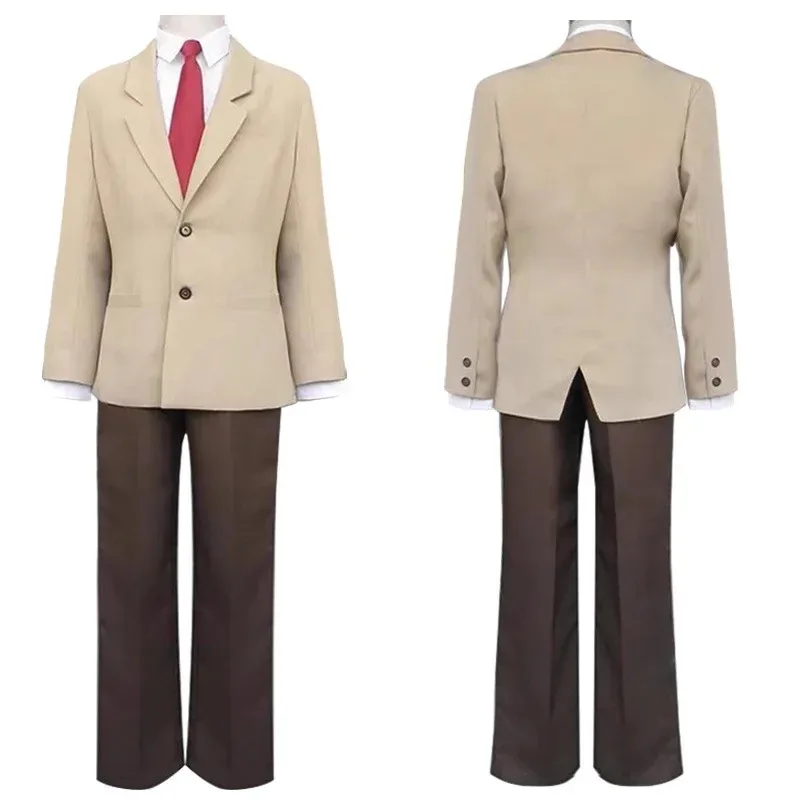 

Anime Cosplay Anime Death cos Note Yagami Light Cosplay Costume Wig Coffee Color School Uniforms Full Set Adult Man Hallowe 72th