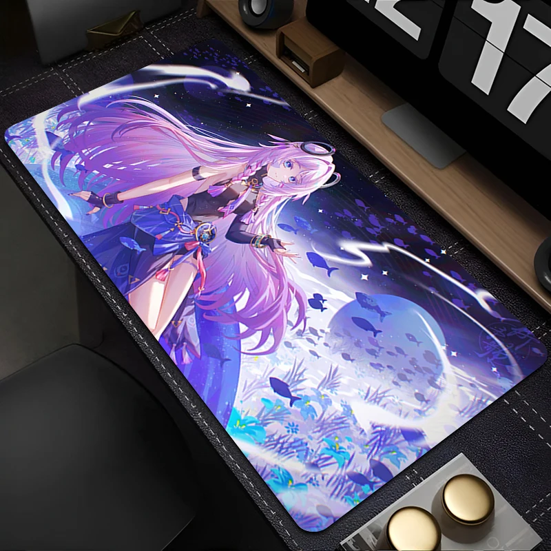 

Mousepad Laptop G-genshin Impact Citlali Office Cabinet Keyboard Pad PC Desk Mat Large HD Mouse Pad Non-slip Rubber Extended Pad