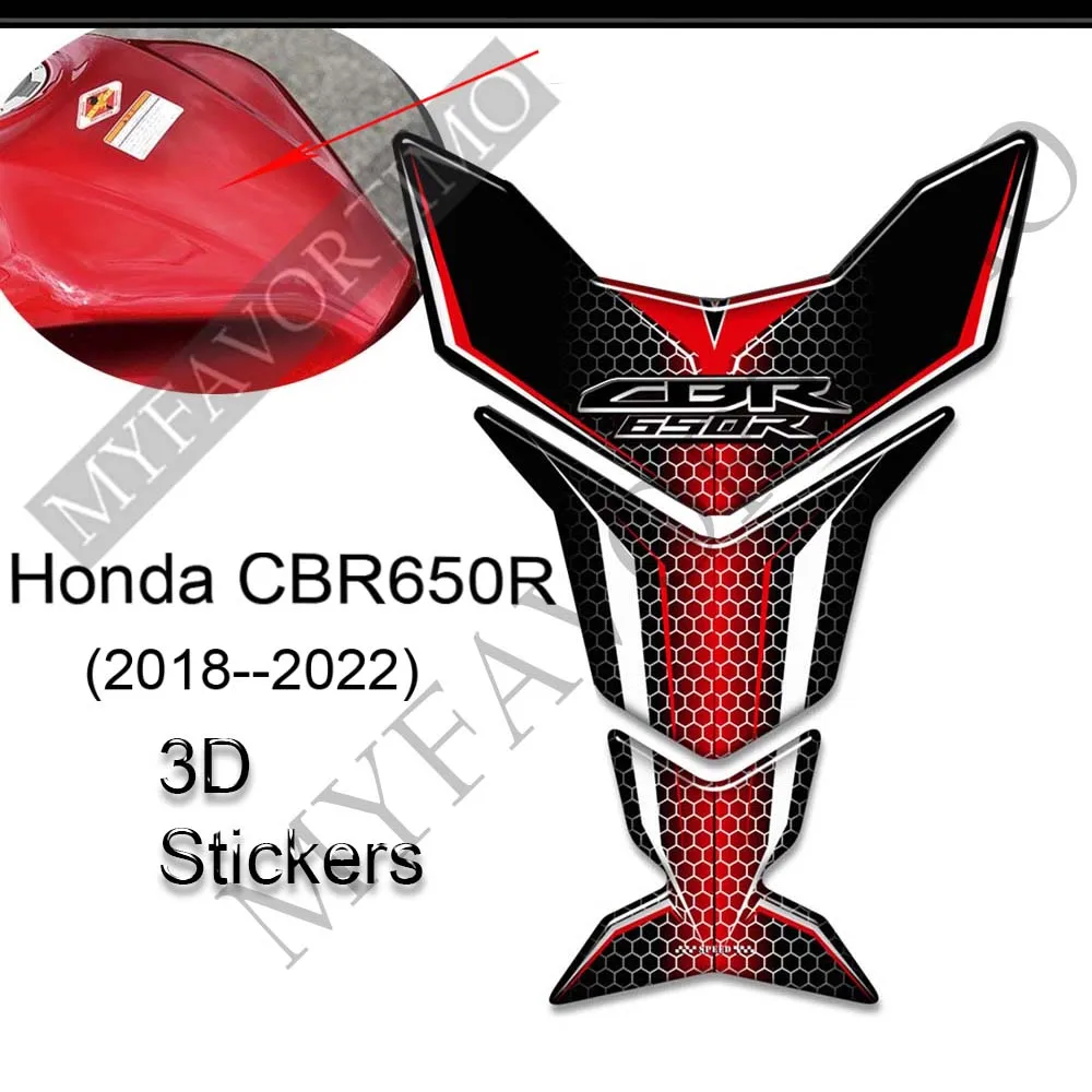 

Tank Pad Protector 3D Stickers For Honda CBR 650 R 650R CBR650R HRC Fairing Fender Decals Gas Fuel Oil Kit Knee Fireblade