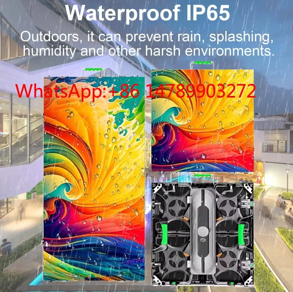 

500X1000mm P1.95 Indoor Rental LED Screen for Event Video Wall Display