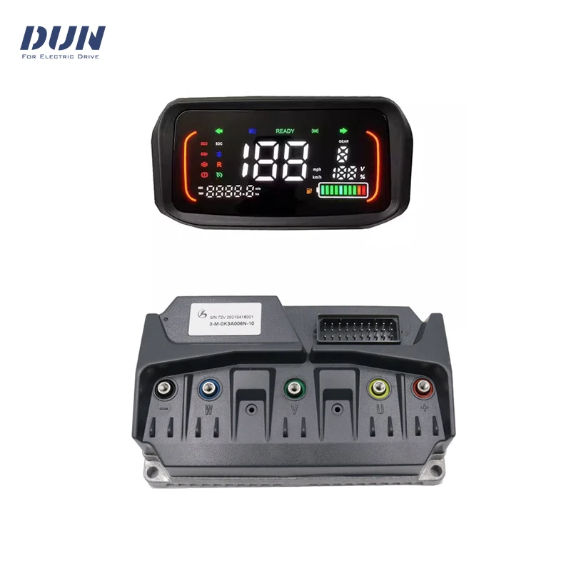 PMSM Controller LBMC72122 45A 48V-72V Current Programmable Sine Wave Driver with N7 Display For 800W-1500W United Motor