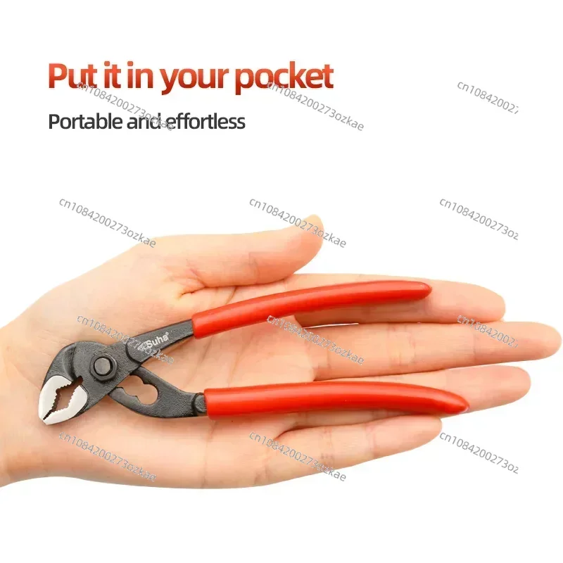 New Design 5inch Mini Adjustable Stenciled Crescent Wrench Small Pipe Pliers Multi Functional Shifting Spanner Pump Clamp