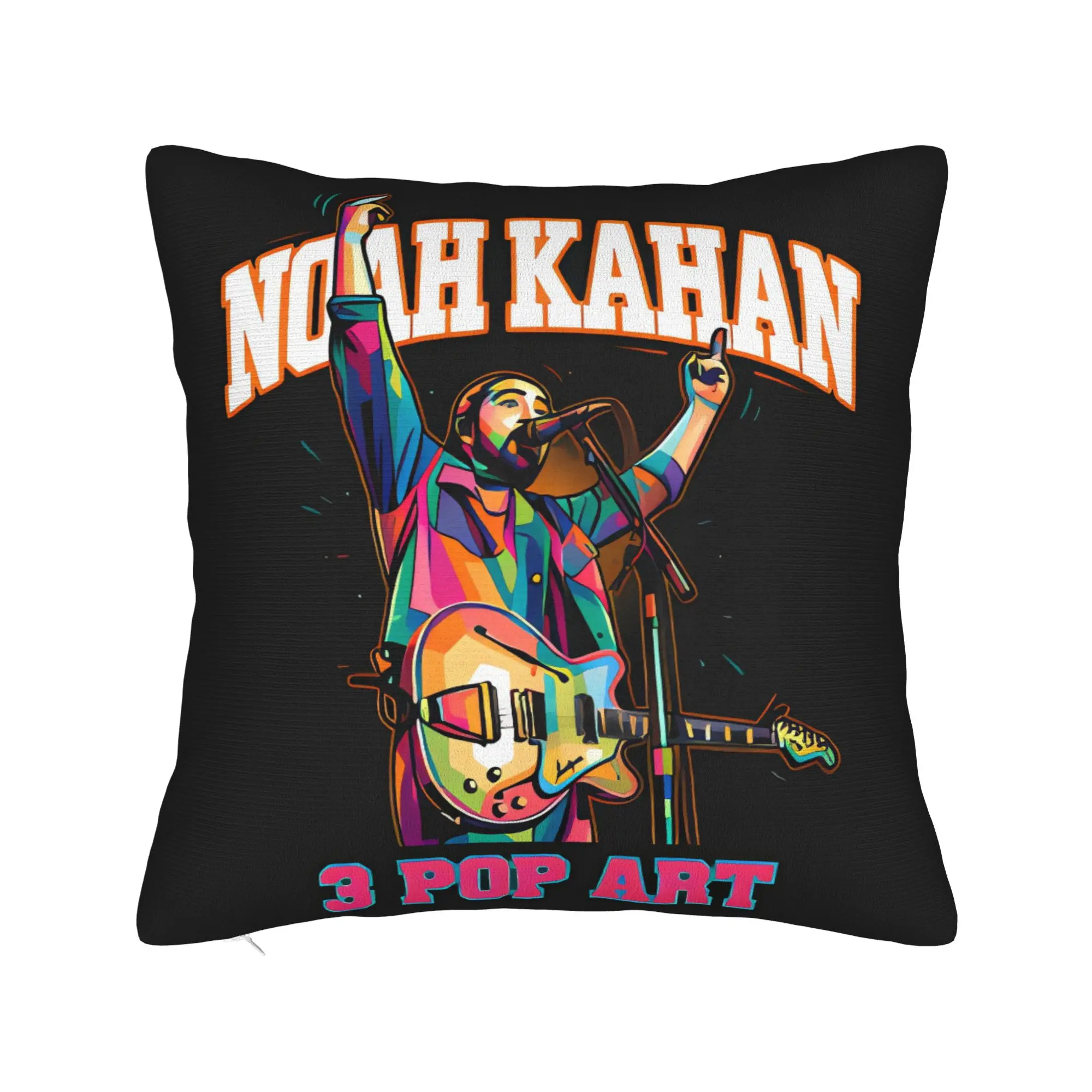 Noahs Kahans Art Bootleg Merch Pillowcases  Kawaii Pillow Case For Sofa Couch Bed Living Room Soft Pillow Cover