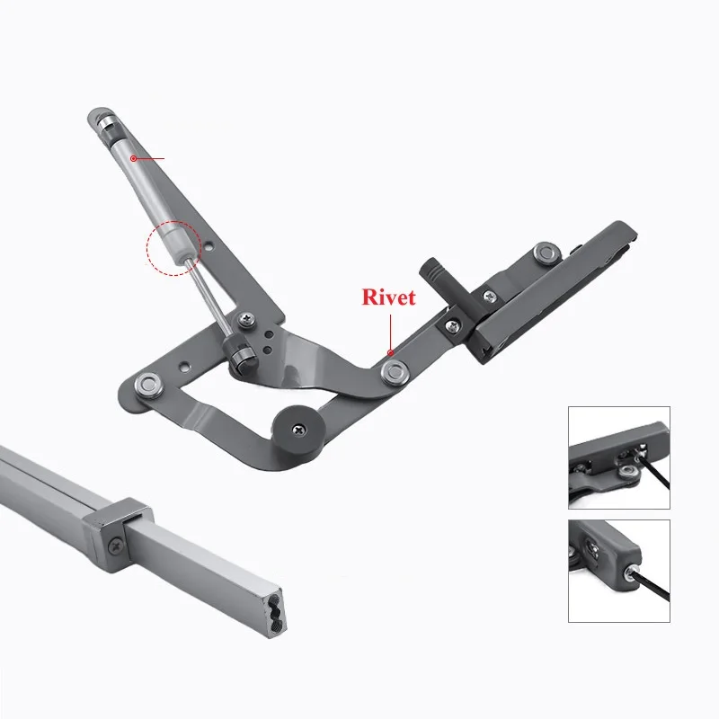 1Pc Buffered Cabinet Door Lift up Hinge Bracket Specical For Microwave Cupboard