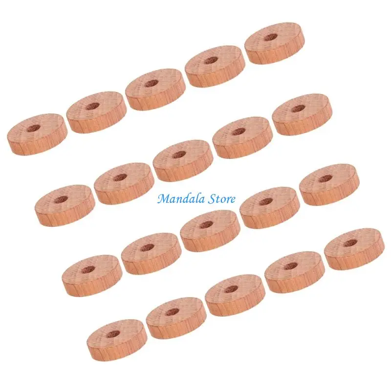 U2JC Decorative Cedar Pieces with Scent Benefits Enhancing Home Decors
