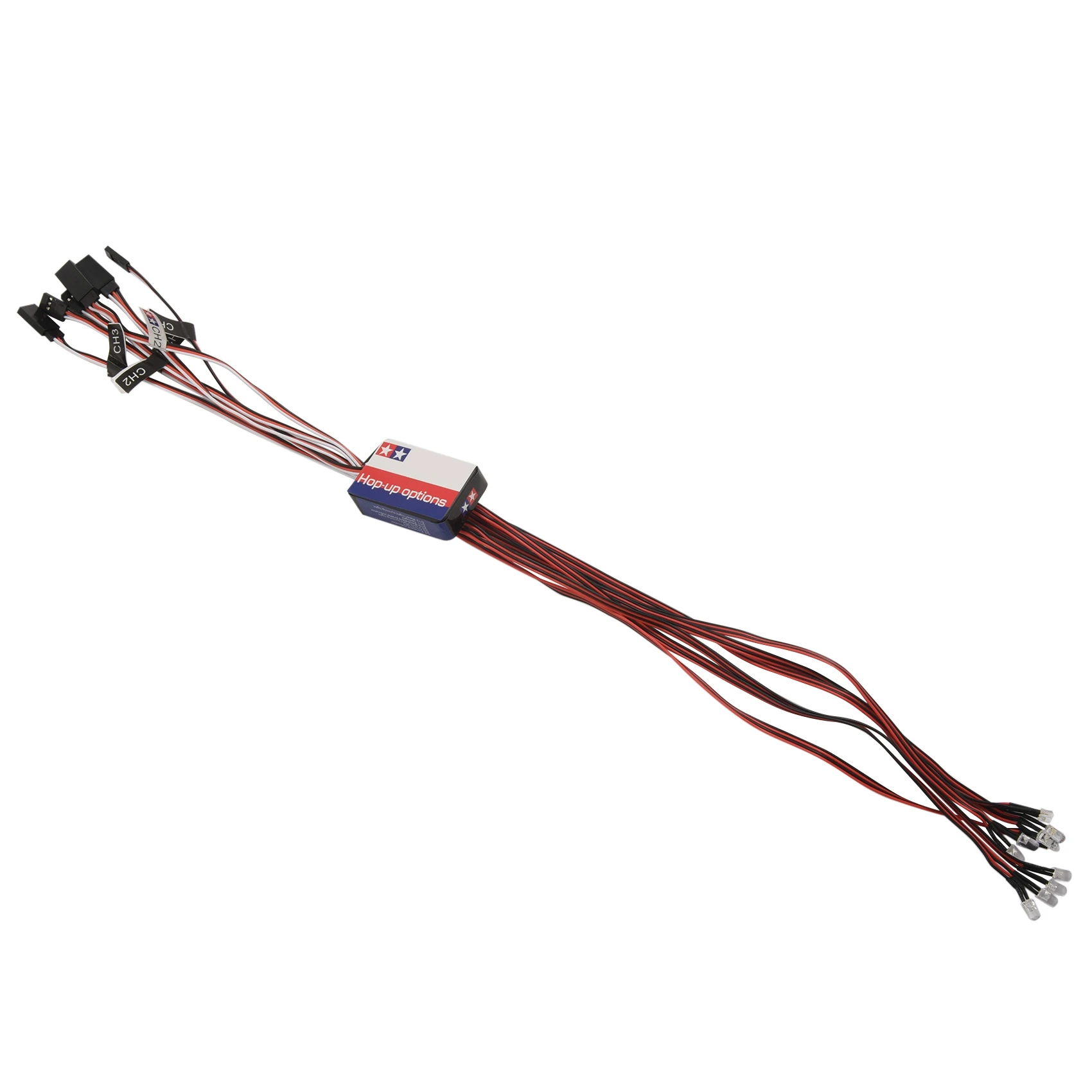 B49B-12 LED طقم الإضاءة توجيه الفرامل محاكاة ضوء فلاش ل 1/10 موديلات صغيرة RC سيارة يوكومو تاميا HSP HPI محوري RC4WD #1