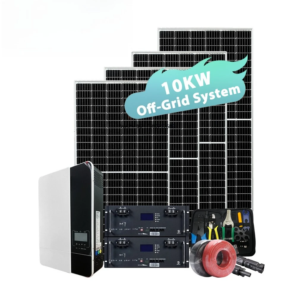 complete set 240v 5kw 8kw 10kw 12kw 20kw solar energy storage off-grid solar generator system