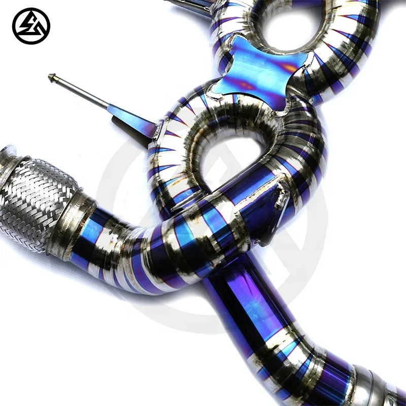 Exhaust for Mclaren 720S 4.0TT V8 Downpipes&titanium Catback Full Exhaust System Straight Pipes