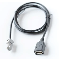 Auto-Partner Aux USB Cable Adapter For Toyota RAV4 Camry Avalon Corolla CHR 2019 2020 2021 2022