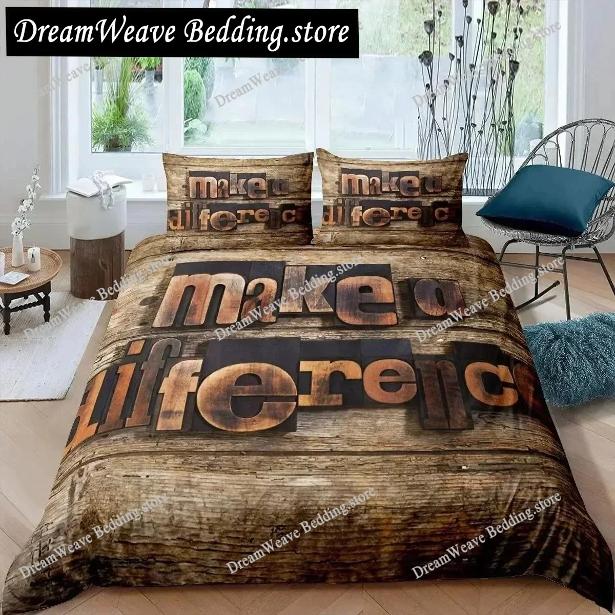 

3D Print Wood Barn Door Bedding Set Boys Girls Twin Queen King Size Duvet Cover Pillowcase Bed Boys Adult Home Textileextile741