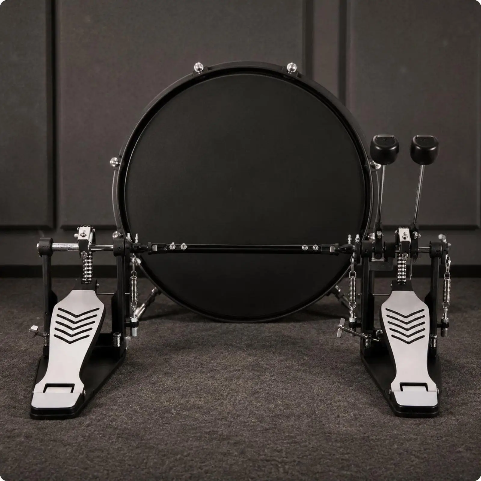Electronic Drum Double Pedal Stable Drive Shaft Hardware Drum Bass Accessories for Home and Studio Drumming