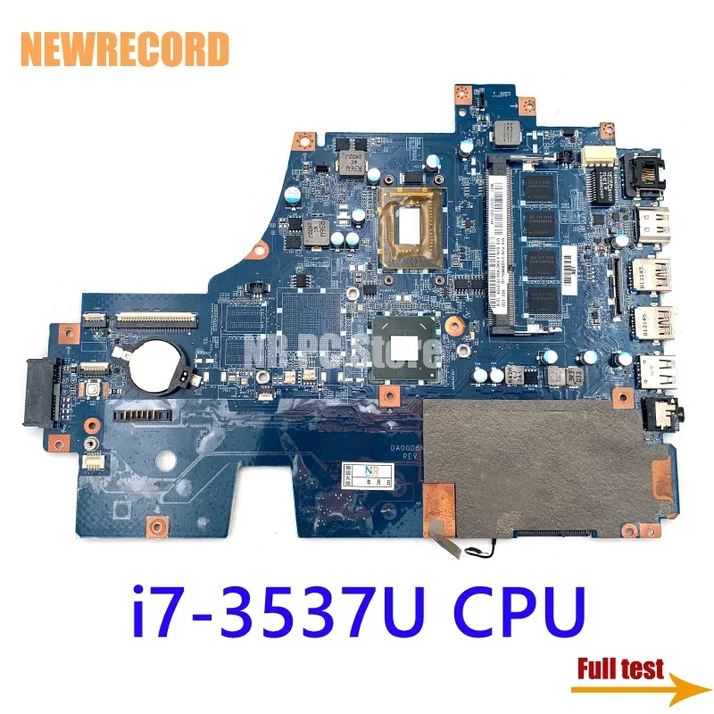 

For SONY SVF15A SVF15AC1CN A1946145A DA0GD6MB8E0 HM77 DDR3 Laptop Motherboard I7-3537U Onboard Main Board Full Test