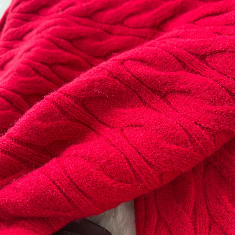 Women Korean Style Sweater Dress Fall Winter Off Shoulder Faux Fur Collar Knit Waist Cinching Vibe Outfit Elegant Female DS654