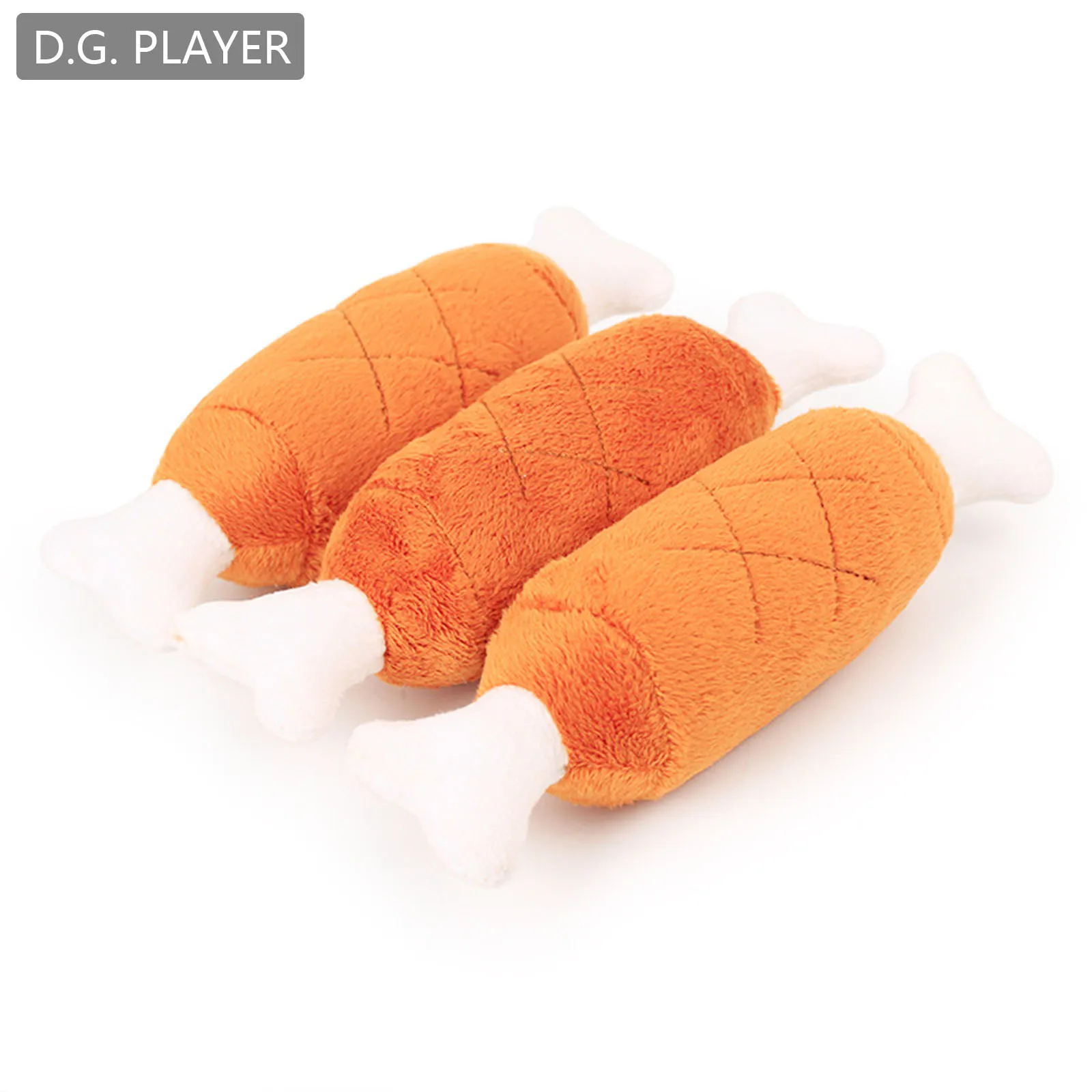 D. g. PLAYER-Brinquedo de dentição de pelúcia para cães, jogo interativo molar, mordedor resistente à mordida, falando, molar, brinquedo do cão