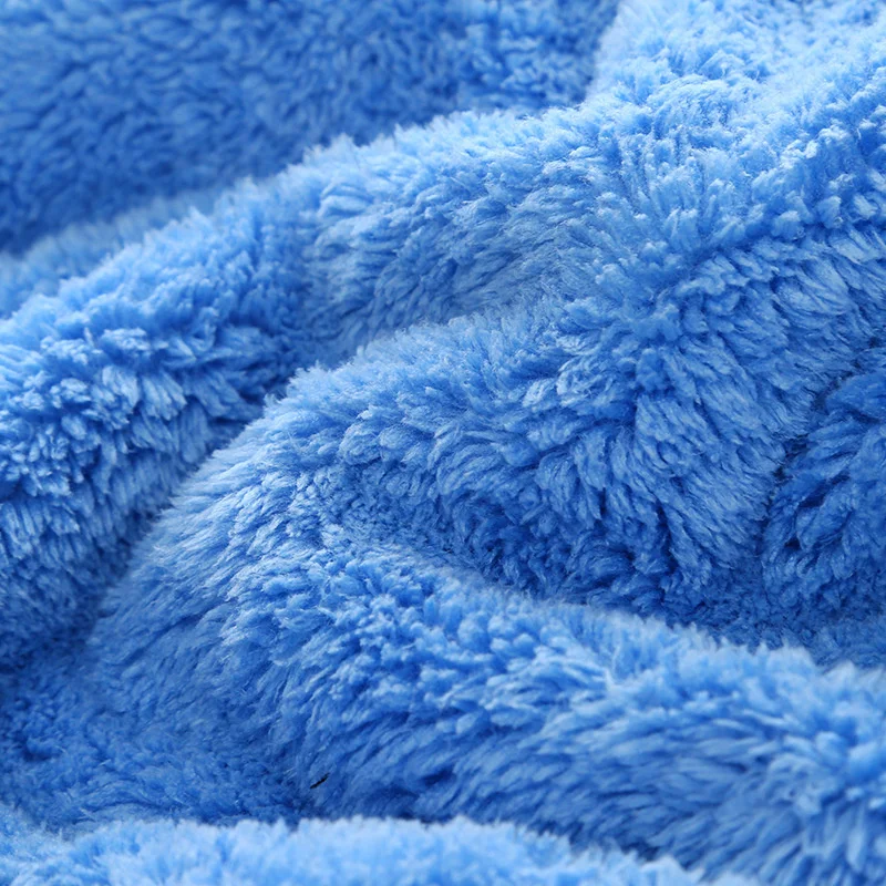 1/3pcs Car Wash Microfiber Towel Cleaning Drying Car Polishing Cloth Soft Edgeless Car Detailing Waxing Towel 40X40CM