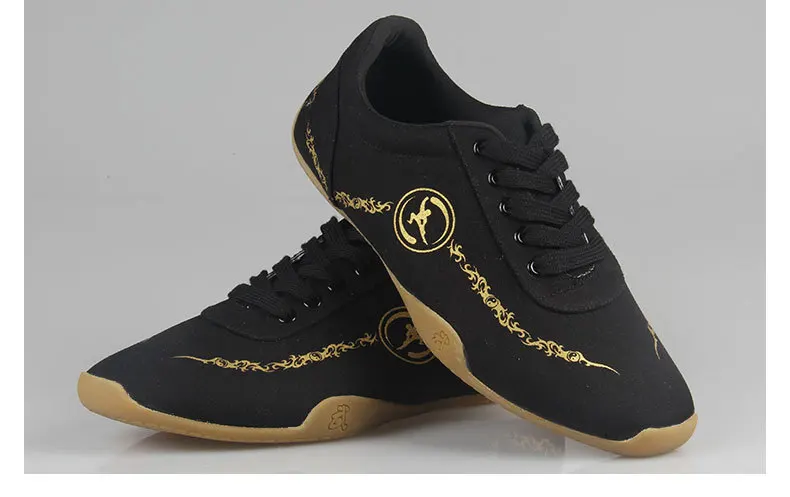 فنون الدفاع عن النفس أحذية رياضية الرجال النساء أسود أبيض Taiji أحذية للجنسين أحذية الكونغ فو أحذية تدريب الصالة الرياضية