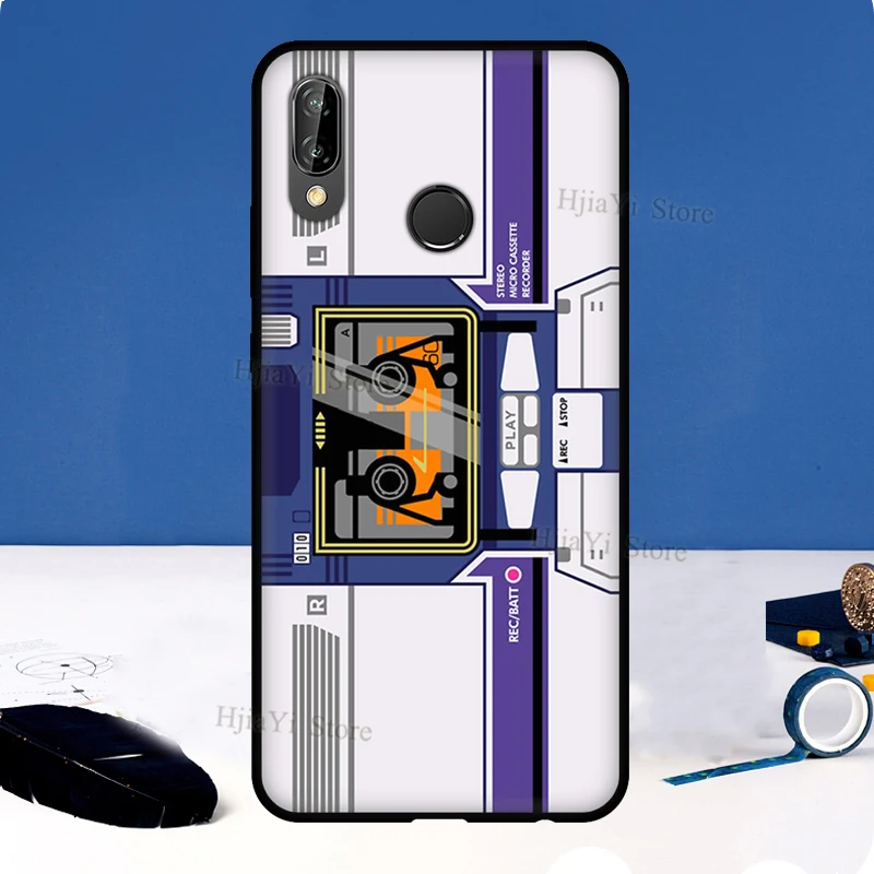 Retro Cassette Tape For Huawei P20 P40 P30 Pro Mate 20 Lite Nova 5T P Smart 2019 2021 Case For Honor 50 9X 8X