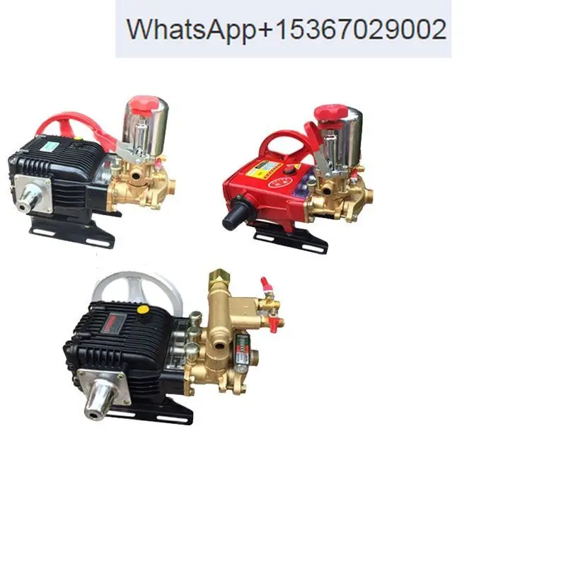 High Pressure Three Cylinders Pump Plunger Pump for Pesticide Spraying Machine Pesticide Sprayer Gasoline Engine Fight Drug Pump