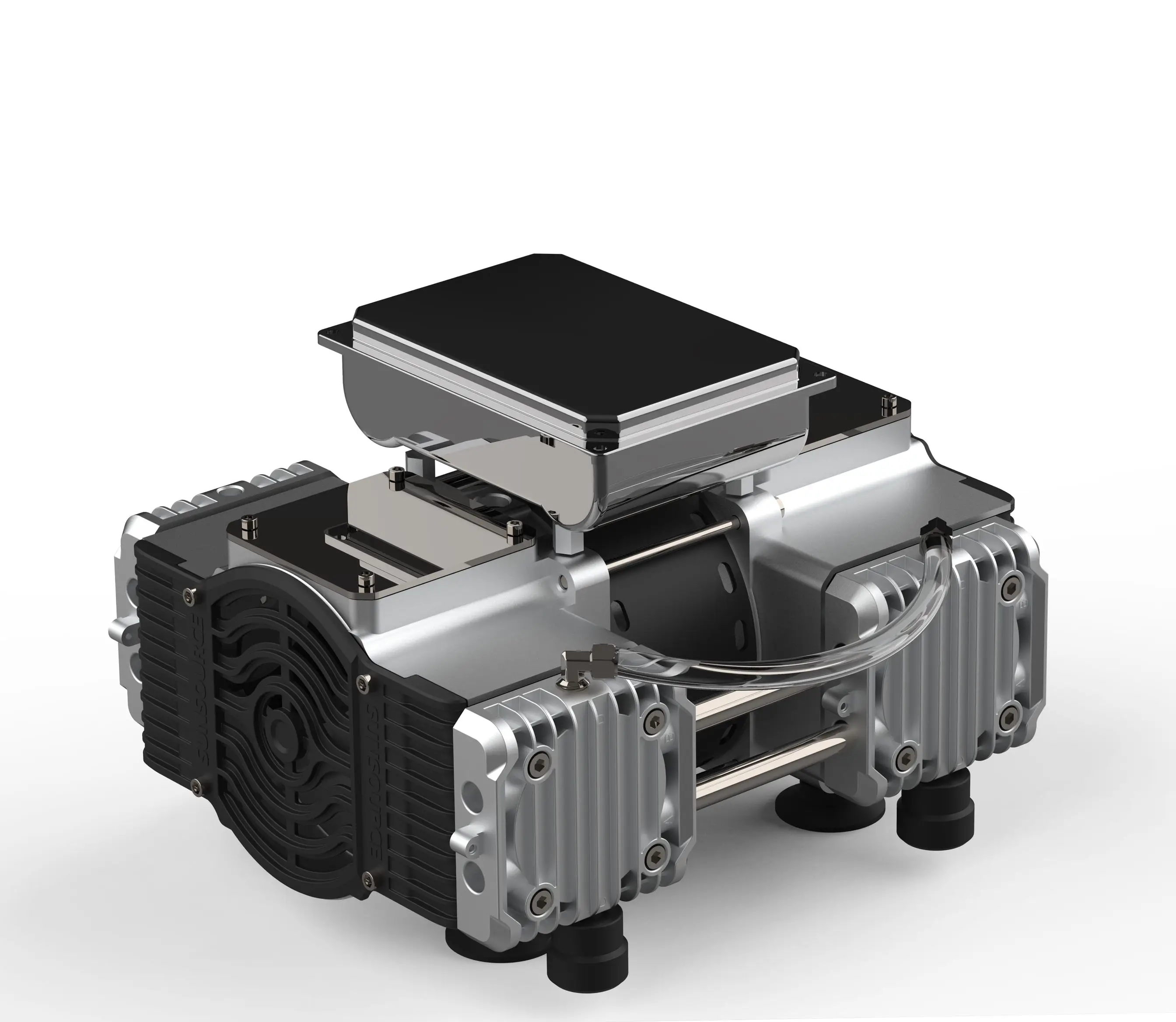 

100% Oil-Less Mini Electric Piston Air Compressor Pump Two-Stage Silent Motor izable for Machining Applications
