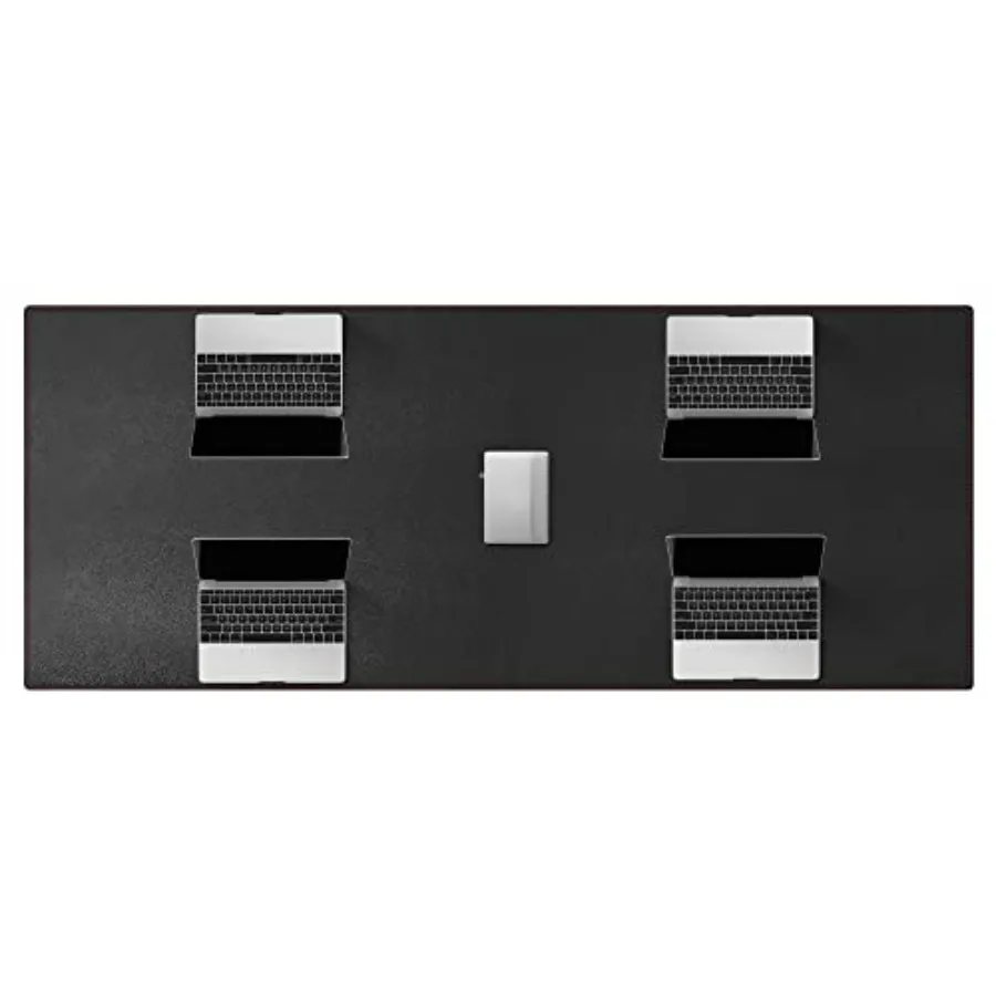 Conference Table Pads 66.9" x 27.6" - PU Leather Extended Large Mousepad Desk Mat - Nonslip Base and Waterproof Desktop Writing