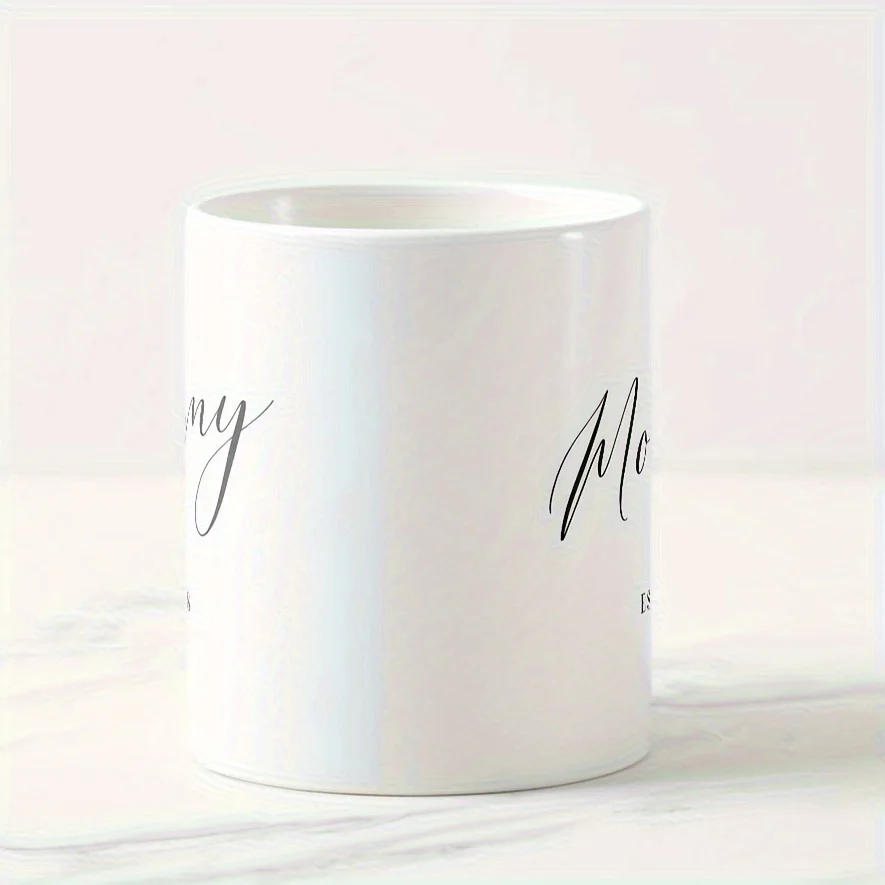 1pc, New Mom Mug For Mother, Mother-in-law, Lady, Birthday Gift, Thanksgiving Mother's Day 11oz Coffee Cup