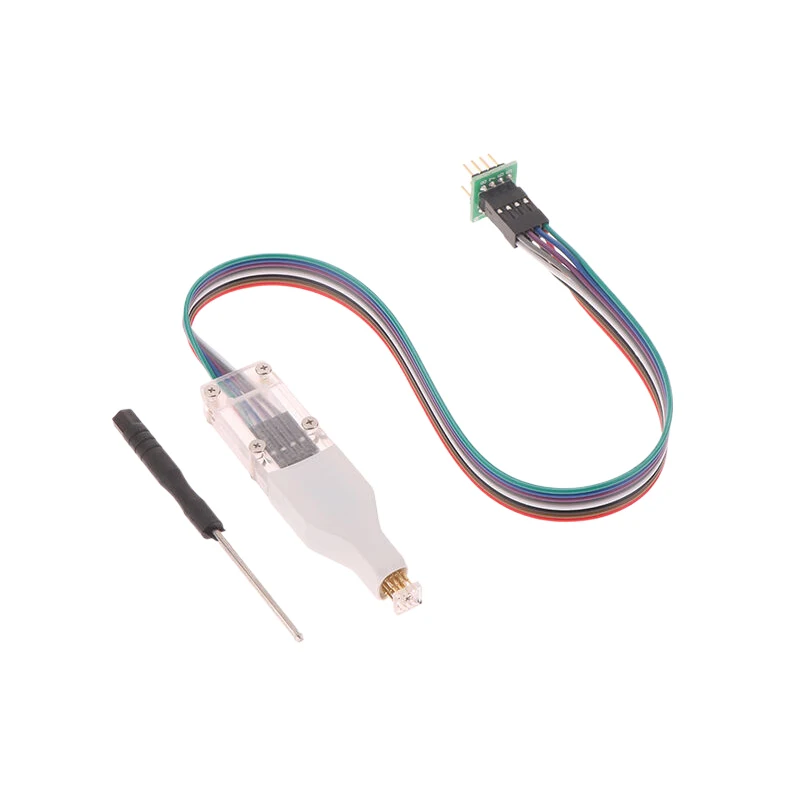 1pc Sop8/w-son Chip Download Burn Write Probe Spring Needle Flash Chip Burner Cable