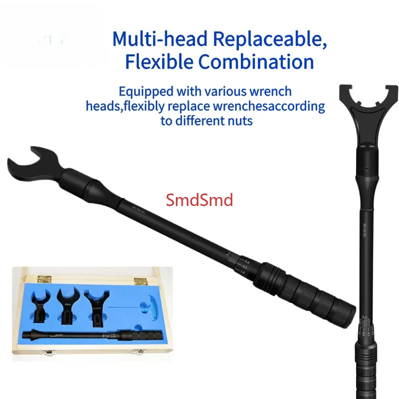 Precise CNC Torque Wrench 20-60/20-220Nm Replaceable ER16 ER20 ER25 ER32 Wrench  A M UM Nuts Machining Center Tool Holder Wrench