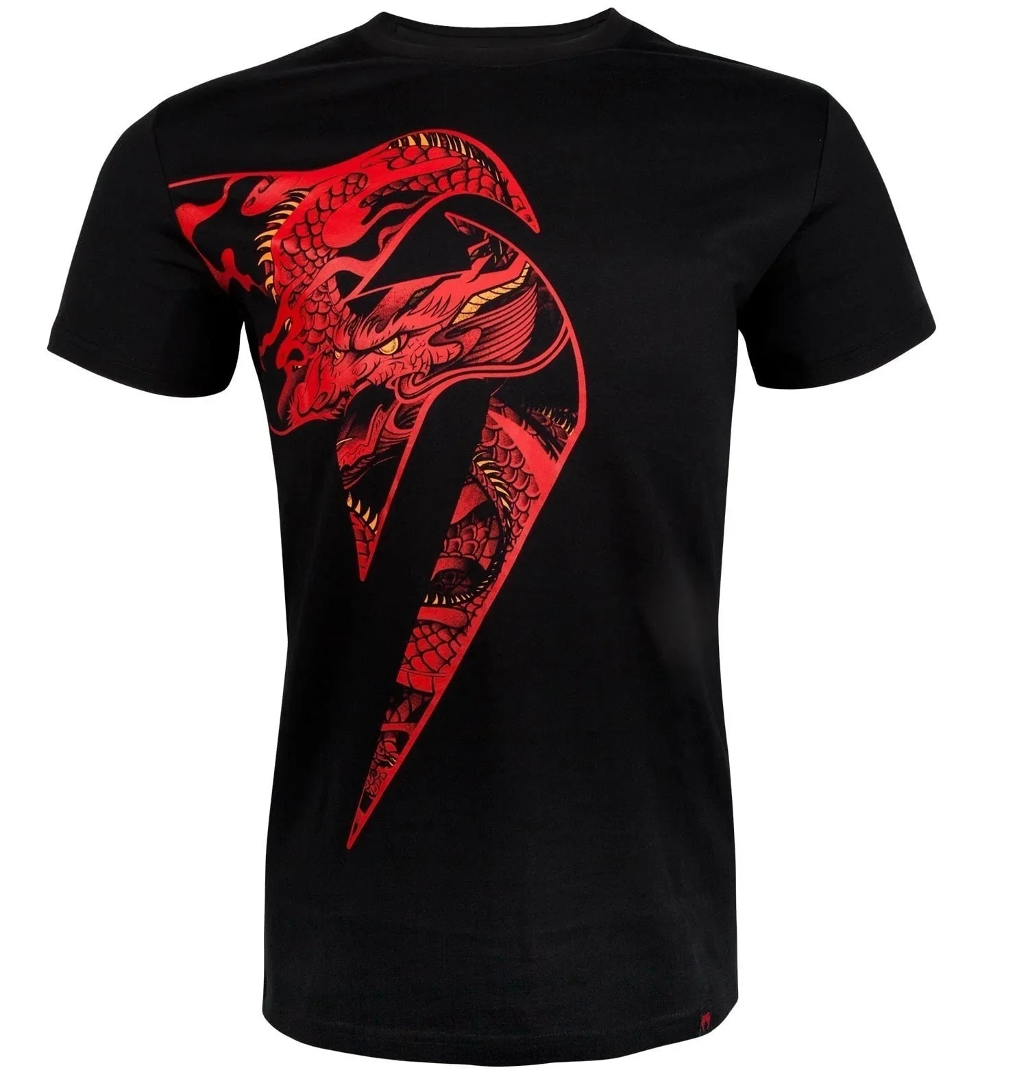 Sports Compression Short-sleeve Top Snake Print for MMA Training Fitness Workout Comfortable Breathable
