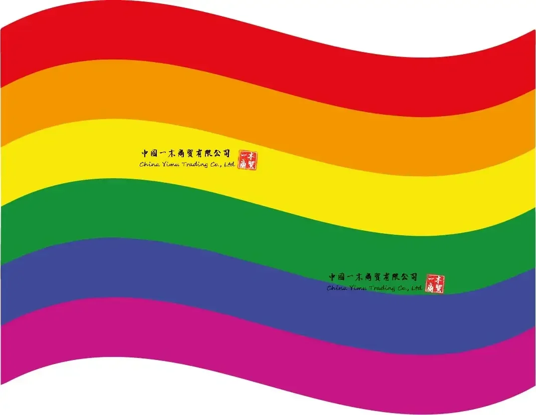 Premium Sticker Rainbow Gay Pride Rainbow Flag Sticker LGBT Movement Car Wash Resistant and UV Resistant