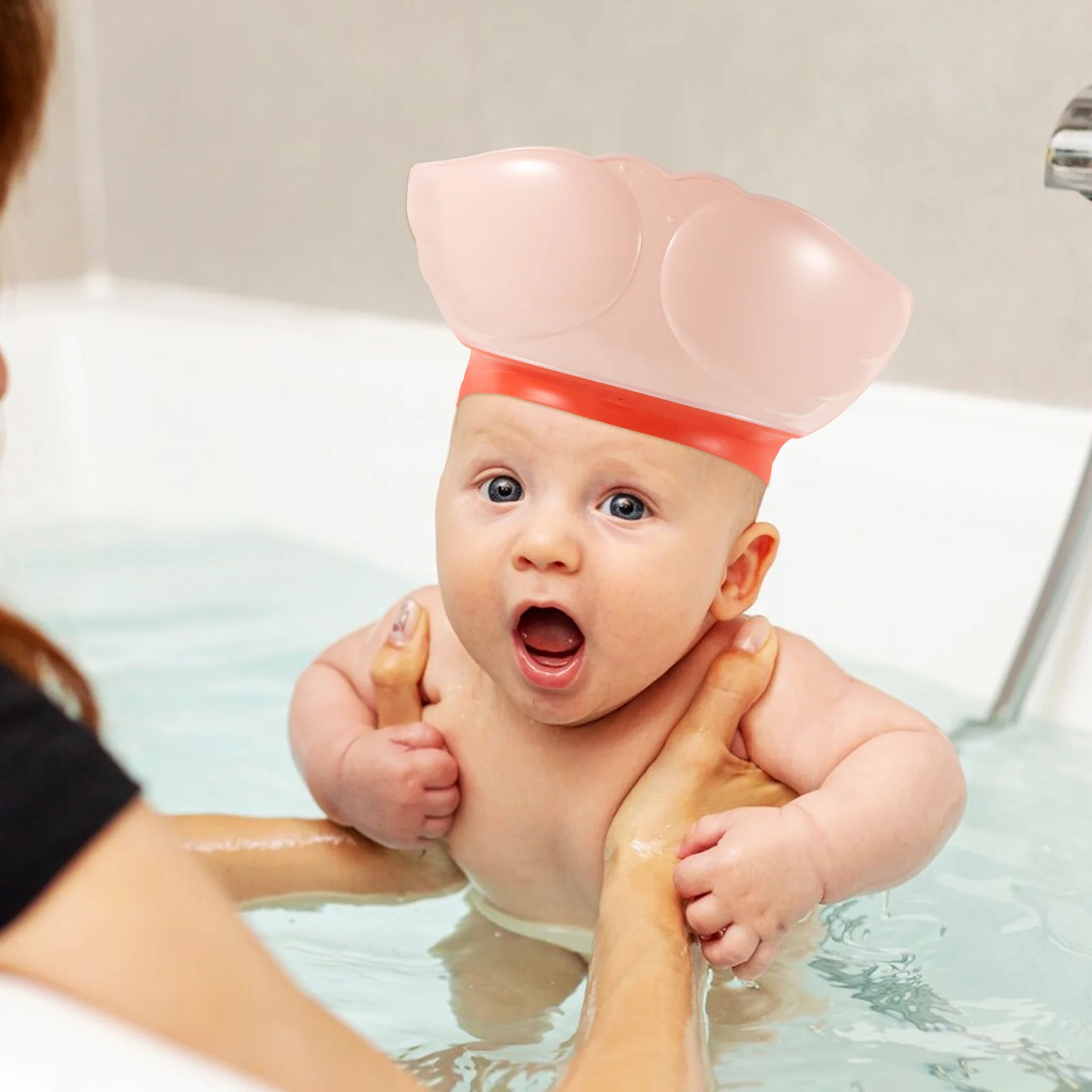 

Shower Hair Washing Station For Cap Adjustable Bathing Hat For Cute Hair Washing Shield Shower Cap