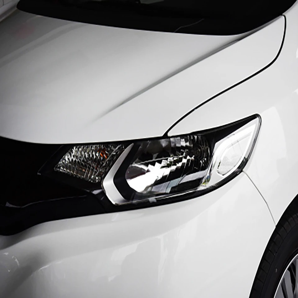 For Honda Fit Jazz GK5 2014 2015 2016 2017 2018 2019 2020 Car Front Headlight Cover Lampshade Lampcover Caps Headlamp Shell view 4