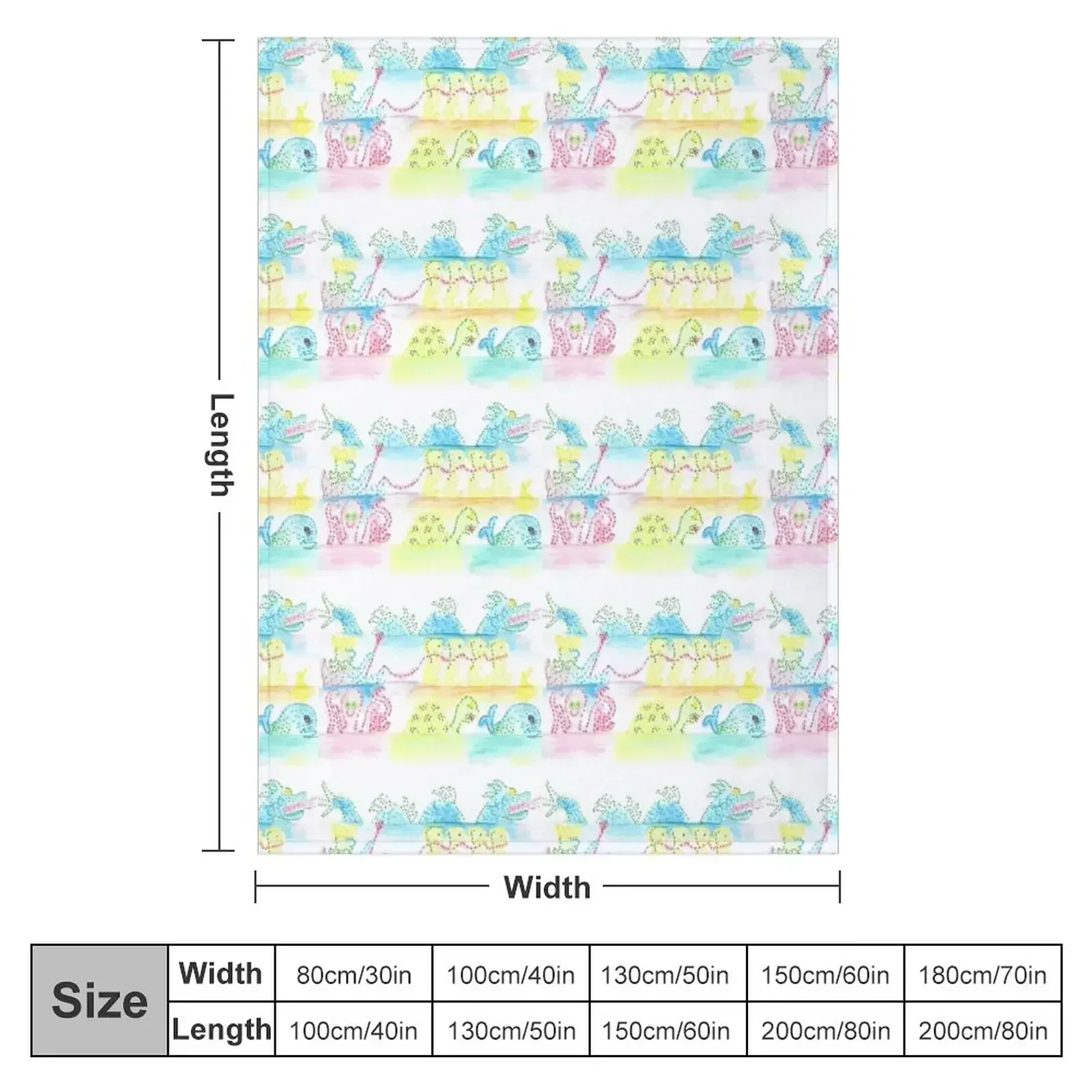 Electrical Water Pageant Throw Blanket Hairy Cute Plaid anime Quilt Blankets
