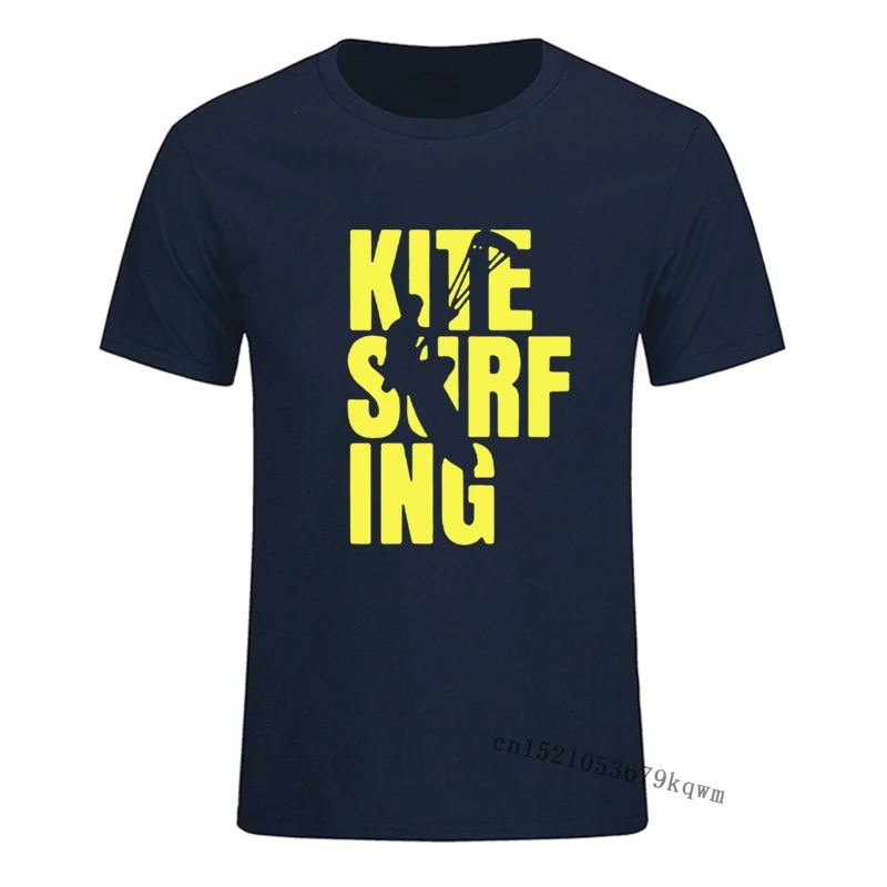 New Tshirts Kitesurfing Boarding Surfinger Harajuku Tees Streetwear Short Sleeve Top Clothing Black Tee Shirt for Men